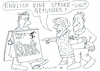 Cartoon: Stroke unit (small) by Jan Tomaschoff tagged schlaganfall,krankenhaus