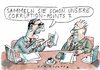 Cartoon: Treuepunkte (small) by Jan Tomaschoff tagged korruption