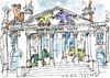 Cartoon: Trojaner im Reichstag (small) by Jan Tomaschoff tagged trojaner,cyber,angriff