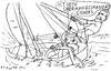 Cartoon: Überhangmandate (small) by Jan Tomaschoff tagged überhangmandate,wahlen