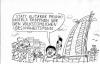 Cartoon: Ulla (small) by Jan Tomaschoff tagged gesundheitsfonds,