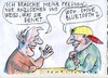 Cartoon: Verbindung (small) by Jan Tomaschoff tagged elektronik,digital,blue,tooth