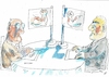 Cartoon: Verhandeln (small) by Jan Tomaschoff tagged politiker,verhandlungen,konflikte