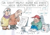 Cartoon: verschuldet (small) by Jan Tomaschoff tagged haushalt,finanzen,staatsschulden,sondervermögen