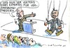 Cartoon: Verschwörungstheorien (small) by Jan Tomaschoff tagged verschwörungstheorien