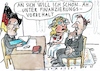 Cartoon: Vorbehalt (small) by Jan Tomaschoff tagged heirat,geld,finanzen