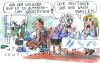 Cartoon: Vorher - nachher (small) by Jan Tomaschoff tagged politiker,wahlen,bundestagswahlen,wahlkampf