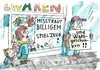 Cartoon: Wahlversprechen (small) by Jan Tomaschoff tagged wahlversprechen,ehrlichkeit