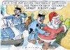 Cartoon: Weihnachten 6 (small) by Jan Tomaschoff tagged weihnachtsmann