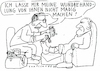 Cartoon: Wunde (small) by Jan Tomaschoff tagged wundheilung,maden