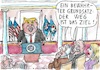 Cartoon: Ziel (small) by Jan Tomaschoff tagged trump,ziel