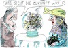 Cartoon: Zukunft (small) by Jan Tomaschoff tagged zukunft,krise,pessimismus