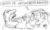 Cartoon: Zusatzbeitrag (small) by Jan Tomaschoff tagged gesundheitsreform,patienten,krankenkassen