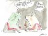 Cartoon: Sauschlecht (small) by nele andresen tagged miese,tage,hundeübel,