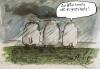 Cartoon: Wetterdienst (small) by nele andresen tagged schafe,sturm,scheißwetter