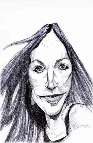 Cartoon: Alanis Morissette (medium) by MRDias tagged caricature