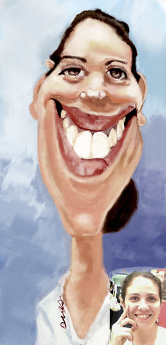 Cartoon: caricature color (medium) by MRDias tagged caricature