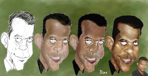 Cartoon: Caricature freela (medium) by MRDias tagged caricature,cartoon