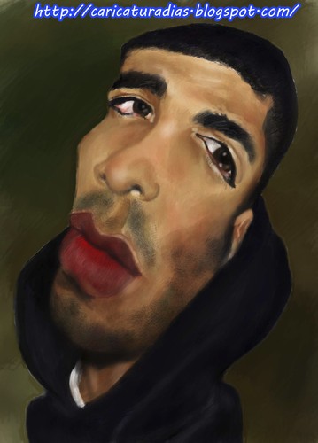 Cartoon: Drake (medium) by MRDias tagged cariccature,photoshop