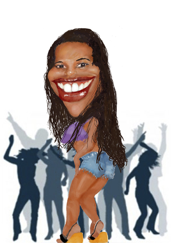 Cartoon: Freela (medium) by MRDias tagged caricature