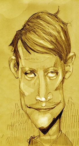 Cartoon: Macaulay Culkin (medium) by MRDias tagged caricature