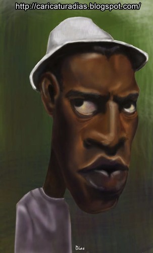 Cartoon: Seu Jorge (medium) by MRDias tagged caricature,photoshop,cartoon