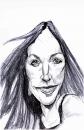 Cartoon: Alanis Morissette (small) by MRDias tagged caricature