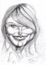 Cartoon: CAmeron Diaz (small) by MRDias tagged caricature