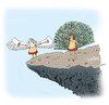 Cartoon: icarus (small) by draganm tagged flying stone age icarus