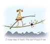 Cartoon: rope (small) by draganm tagged rope,birds,stone,age