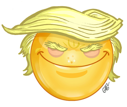 Emoticon Trump Emoticon Trump