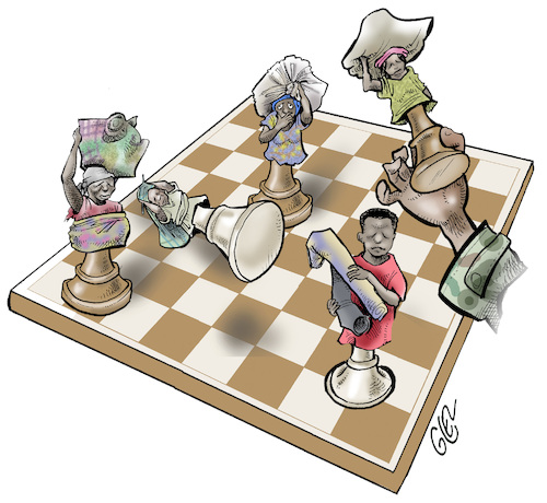 Refugees are pawns Refugees are pawns
