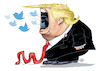 Cartoon: Donald Tweet (small) by Damien Glez tagged donald,tweet,twitter,trump,president,united,states,america