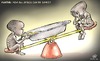 Cartoon: Famine (small) by Damien Glez tagged famine,starvation,africa,sahel,somalia