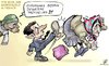 Cartoon: France and Romanies (small) by Damien Glez tagged europe romanies rom sarkozy