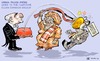 Cartoon: Nobel Peace Prize (small) by Damien Glez tagged nobel,peace,prize,2011