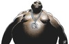 Cartoon: Rick Ross (small) by Damien Glez tagged rick,ross