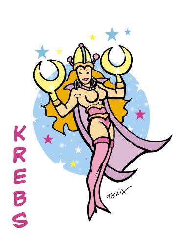 Astro Illustration Krebs Astro Illustration Krebs