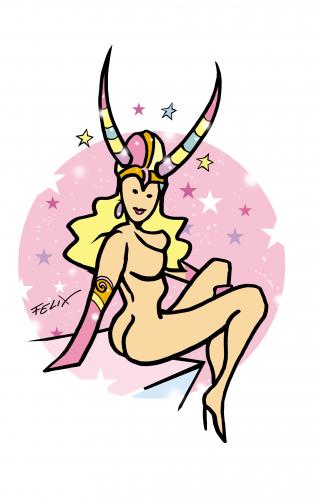 Astro Illustration Steinbock Astro Illustration Steinbock