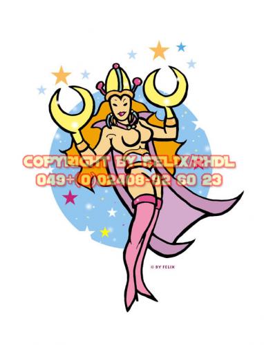 Cartoon: Astro Sample - Astro Muster (medium) by FeliXfromAC tagged stockart,eroscop,astro,zodiac,frau,woman,women,frauen,horoscope,horoskop,astrologie,sternzeichen,sexy,girls,print,poster,krebs