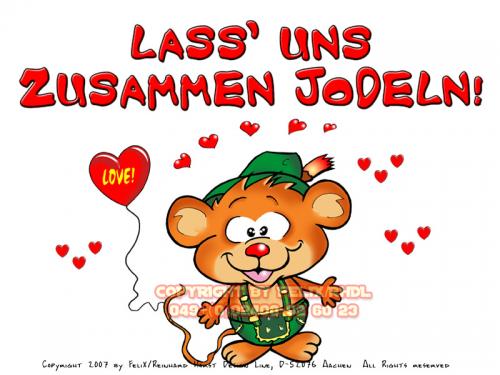 Cartoon: Bavarian Character Design (medium) by FeliXfromAC tagged bear,bär,tiere,animals,stockart,cartoon,comic,comix,felix,alias,reinhard,horst,greeting,card,glückwunschkarte,liebe,character,design,mascot,sympathiefigur,beziehung,glück,luck,greetings,call,handy,telefon,phone,handylogo,mobile,services,bayern,bavarian,jo