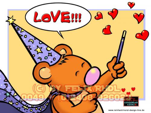 Cartoon: Bobbo The Bear! (medium) by FeliXfromAC tagged bobbo,the,bear,bär,tiere,cartoon,comic,illustration,stockart,animals,pleite,comix,felix,alias,reinhard,horst,greeting,card,glückwunschkarte,liebe,character,design,mascot,sympathiefigur,beziehung,glück,luck,greetings