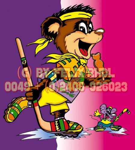 Cartoon: Cartoon Design for Ice Cream (medium) by FeliXfromAC tagged bär,coolbär,comix,animal,tier,tiere,animals,niedlich,cartoon,herz,lieb,nice,felix,alias,reinhard,horst,nett,love,liebe,party,glückwünsche,stockart,eis,ice,eisbär,cream