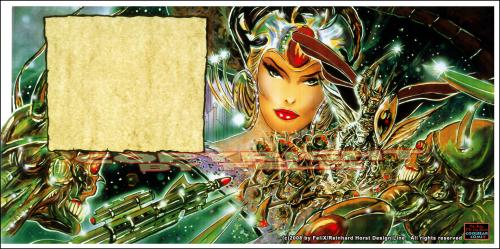 Cartoon: Computer Game Wraparound Cover (medium) by FeliXfromAC tagged game,design,stockart,frau,woman,poster,reinhard,horst,line,action,war,krieg,verpackung,package,illustration,felix,alias