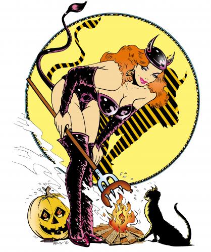 Happy Halloween 01 farbig Happy Halloween 01 farbig