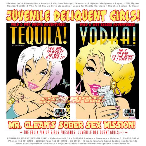 Drinking Cartoon Porn - Mr. Cleans Sober Sex Mission 02 By FeliXfromAC | Media & Culture Cartoon |  TOONPOOL