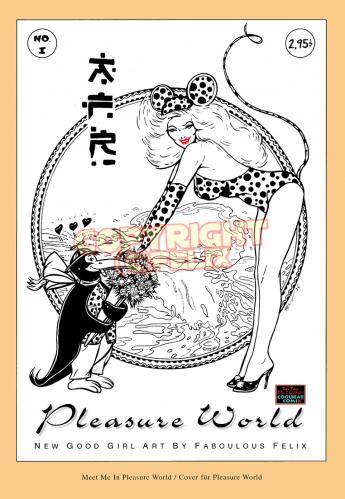 Cartoon: Sample from Girls Galore! II (medium) by FeliXfromAC tagged girls,galore,character,frau,girl,cover,woman,comic,pin,up,sexy,erotic,felix,alias,reinhard,horst,design,line,coolbär,playbär,lilly,drago,aachen,stockart,pinguin,china