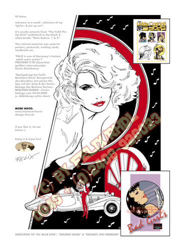 Cartoon: The Free FeliX Pin Up E-Book 2 (medium) by FeliXfromAC tagged felix,alias,reinhard,horst,aachen,design,line,felixfromac,horstmeister,bad,girls,coolbear,comix,erotainment,pin,up,pinup,the,illustration,retro,action,illustrator,nrw,germany