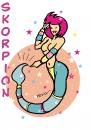 Astro Illustration Skorpion