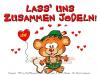 Cartoon: Bavarian Character Design (small) by FeliXfromAC tagged bear bär tiere animals stockart cartoon comic comix felix alias reinhard horst greeting card glückwunschkarte liebe character design mascot sympathiefigur beziehung glück luck greetings call handy telefon phone handylogo mobile services bayern bavarian jo